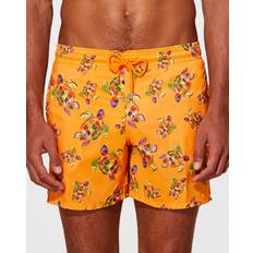 Orange - Women Swimming Trunks Vilebrequin Mahina Rataturtles Swim Shorts Carotte Orange Badeshorts mit Schnürung Grösse: