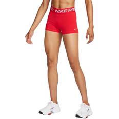 XXS Shorts Nike Women's Pro 3" Shorts - University Red/White