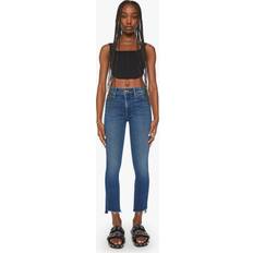 Mother Insider Step Fray Sake To Me The Insider Crop Jeans