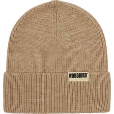 Dam - Natur Mössor Woodbird Yupa Long Beanie Camel