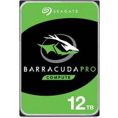 Seagate Seagate BarraCuda Pro 12TB Internal Hard Drive Performance HDD – 3.5 Inch SATA 6 Gb/s 7200 RPM 256MB Cache for Computer Desktop PC Laptop, Data Recovery – Frustration Free Packaging ST12000DM0007