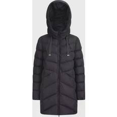 Geox Anylla Long Parka - Giacca Donna Nero