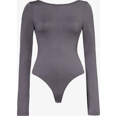 Gold - Women Shapewear & Under Garments Agolde Gray Paulette Bodysuit Shark