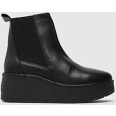 Fly London Chelsea Boots Fly London hagu platform chelsea boots in black Black EU 38