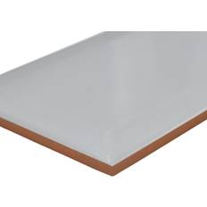GoodHome GoodHome Trentie Taupe Gloss Metro Ceramic Wall Tile, Pack Of 40, L200mm W100mm