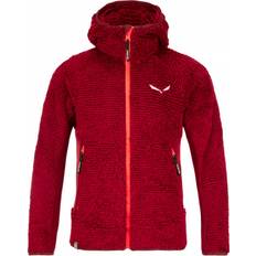 Bambino Abbigliamento esterno Salewa Puez Highloft Polarlite 2 Felpa Con Cerniera Bambino - Rosso