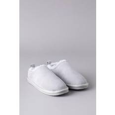 Lakeland Leather Sheepskin Clog Slippers Grey