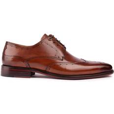 Simon Carter Burrow Leather Brogue Shoes