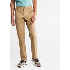 Timberland Sargent Lake Stretch Chino Trousers For Men In Khaki Khaki, x