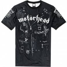 Herren - Leder T-Shirts & Tanktops Amplified Herren Lederweste Motörhead T-Shirt