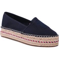 39 Espadrilles Tommy Hilfiger Embroidered Flatform FW0FW07014 - Bleu Marine