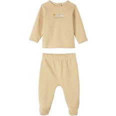 Brown Jumpsuits Children's Clothing Vertbaudet Pack of Dinosaur Sleepsuits in Interlock Fabric for Babies terracotta