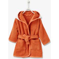 Babies Dressing Gowns Children's Clothing Vertbaudet Baby Bademantel orange