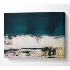 Wallart-Direct Two Town Distressed Canvas Print