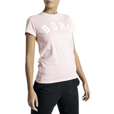 Björn Borg Rosa Kläder Björn Borg Logo Tee Pink Women