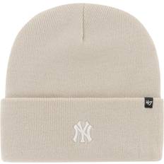 Acrílico Gorras 47 Brand Beanie MLB Yankees Base Runner B-BRNCK17ACE-BN Écru