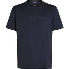 Calvin Klein Polyester T-shirts Calvin Klein Sport Logo Gym T-Shirt Black