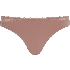 Calvin Klein Brown Knickers Calvin Klein Woodrose Seductive Comfort Bikini Brief Pink Brown Beige CK M, WOODROSE