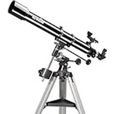 Kikare & Teleskop SkyWatcher Newton teleskop, 70/900 EQ1 teleskop ekvatorialmontering, svart