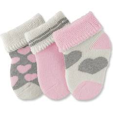 86 Calzini Sterntaler Girls Primi Calzini 3-pack - Cuori Rosa/Pink