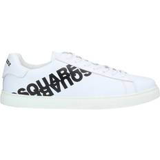 Mirrored Logo White Sneakers