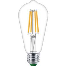 Philips MASTER LEDbulb Ultra Efficient E27 Pære klar 4W 840lm 827 ekstra varm hvid erstatter 60W