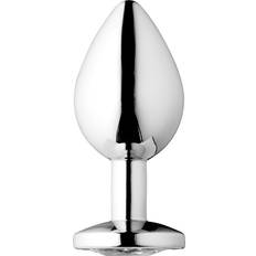 Sinful Sexleksaker Sinful Jewel Metall Analplugg Medium Klar