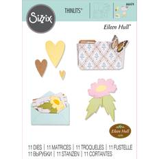 Sizzix Thinlits Die Set Envelope, Folder & Flowers by Eileen Hull Set of 11