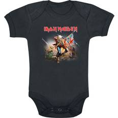 80/86 Bodys Barnkläder Iron Maiden Body av Kids Trooper svart