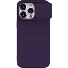 Nillkin Handyhülle für iphone 15 pro schutzhülle hülle case cover kameraschutz Lila 0.2 kg