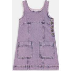 S Dresses Whistles Women's Acid Wash Pinafore Dress Lilac