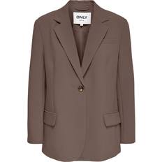 Brune - Dame Dressjakker Only Oversize Classic Blazer