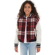 Tommy Hilfiger Jacken Tommy Hilfiger Kids' Tartan Check Varsity Jacket, Multi