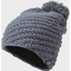 Women's Hand Knitted Beanie, Grey