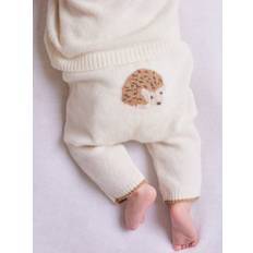 Spandex Jumpsuits Trotters Baby Prickles Hedgehog Leggings, Off White