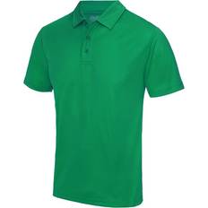 Just Cool Plain Sports Polo Shirt Green