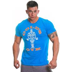 Golds Gym Muscle Joe T-Shirt Turquoise/Orange