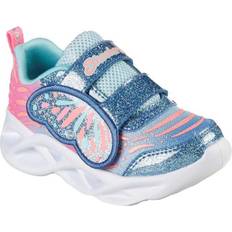 Turquoise Roller Shoes Children's Shoes Skechers Girls Lights Twisty Brights Trainers blue/turquoise