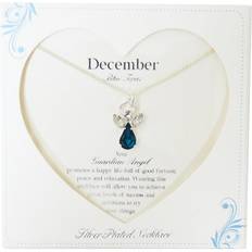 Xpressions Guardian Angel December Birthstone Necklace With Gem Stone Sentimental Gift Idea