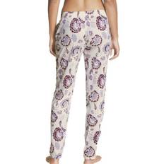 Calida Bukser & Shorts Calida Favourites Elegance Pants Hvit Mønster bomull Dame