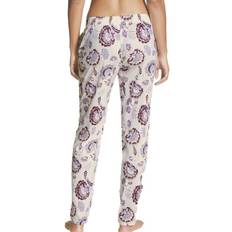 Calida Byxor & Shorts Calida Favourites Elegance Pants White Pattern * Kampanj *