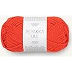 Sandnes Garn Alpakka Ull ca.100 m col. 3819 spicy orange 50 g