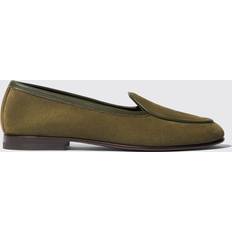 Grøn - Herre Loafers Scarosso Nele Grün Veloursleder Frau Loafers Grün Wildleder