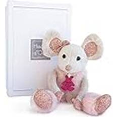 Histoire d'Ours Plüschtier Maus mit Geschenkbox 22 cm