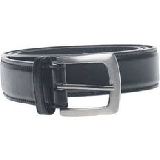 Women Belts Duke Mens D555 Lewis Kingsize Plain Leather Belt Black