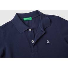 Polo Kinderkleding United Colors of Benetton Short Sleeve Polo - Dark Blue