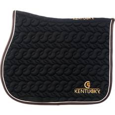 S Schabrak Kentucky Horsewear Kentucky Horsewear Springschabracke Absorb Marine-Weiß-Braun