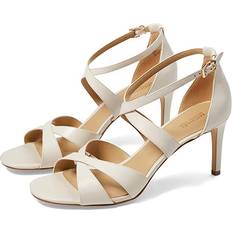 Viskose Sandaletten Michael Kors Kinsley Sandalette mit Dornschließe - Offwhite