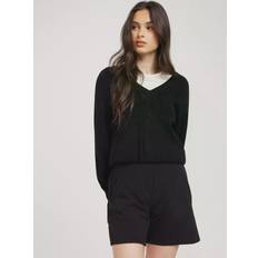 JDY Shorts Black Catia Shorts Jrs Noos Shorts