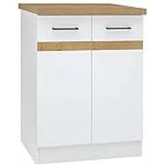 Møbler BigBuy Home Junona Hvid 60 cm Hyldemøbel